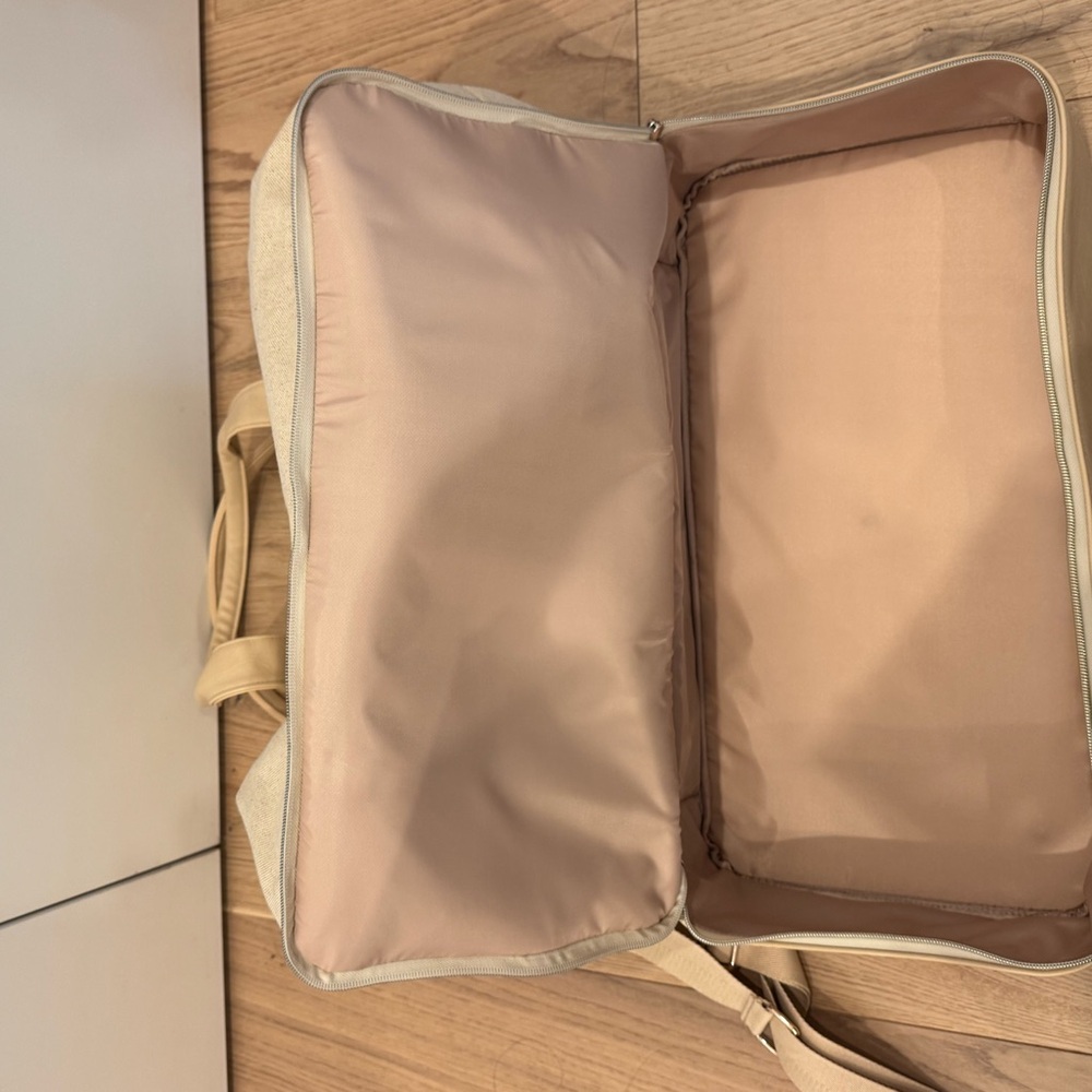 BEIS ‘the Weekender’ Travel Tote bag beige - Picture 4 of 5